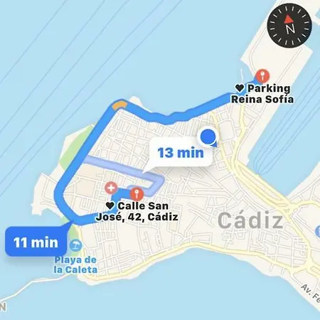 San Felipe Neri Апартаменты Кадис